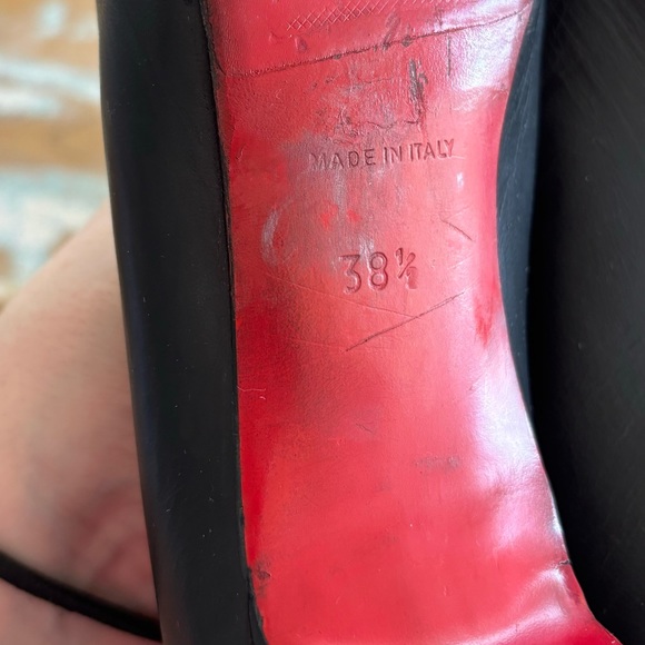 Vintage Christian Louboutin Block Heel Pumps - Picture 11 of 16